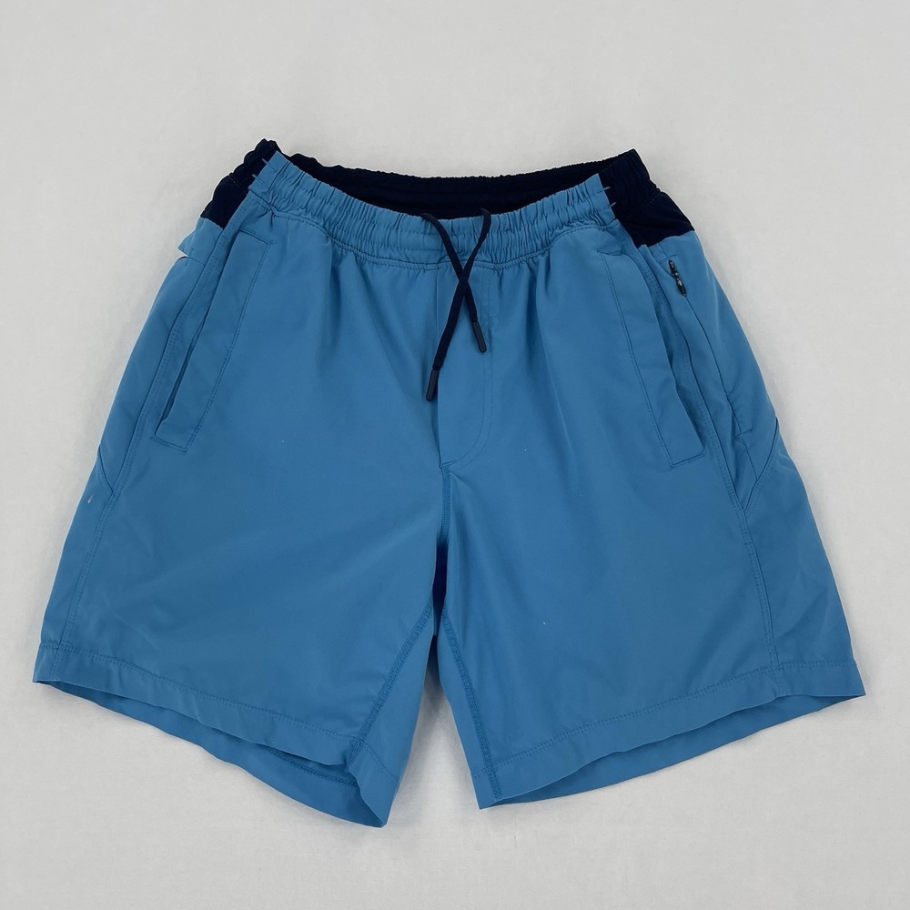 Birddogs Shorts Mens S Blue Classic Boomstick Lined Stretch Performance Gym